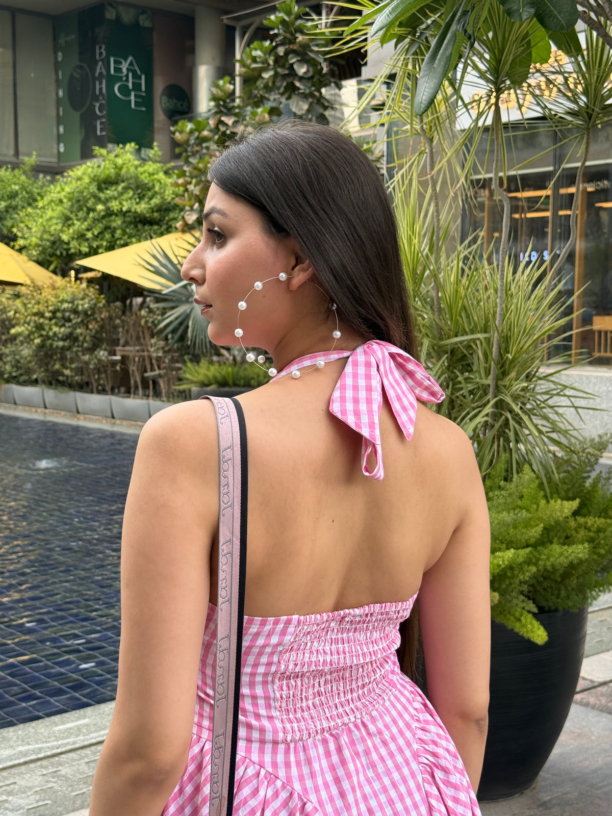 Gingham Glow Dress