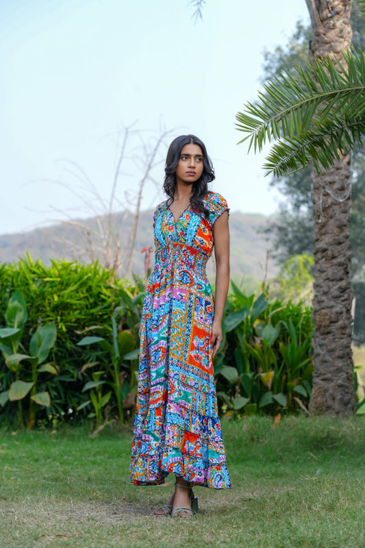 Sundream Patch Dress