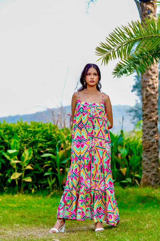 Boho Mosaic Dress