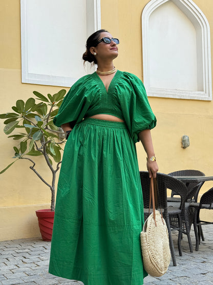 Cloud Nine Set - Emerald Green