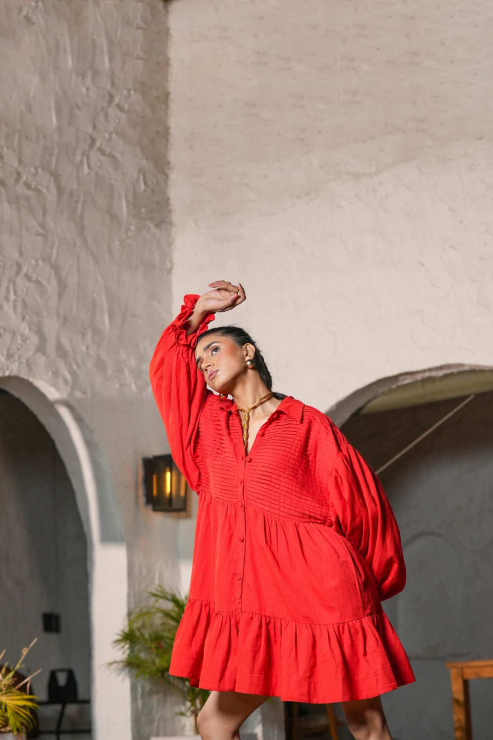 Coastal Ease Shirt Dress