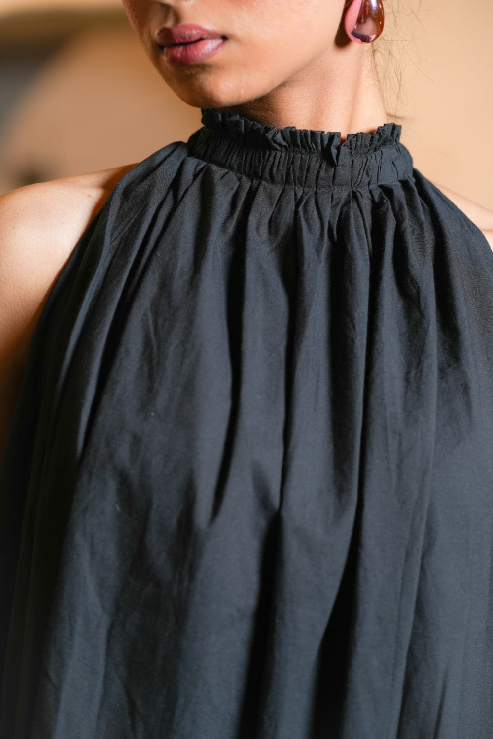 Desert Rose Dress - Just Black