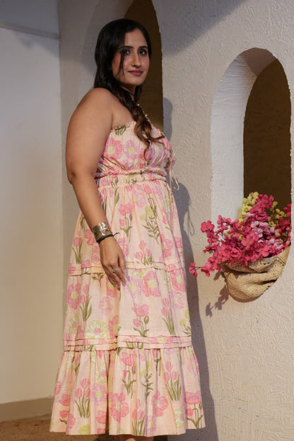 Blush Meadow Dress