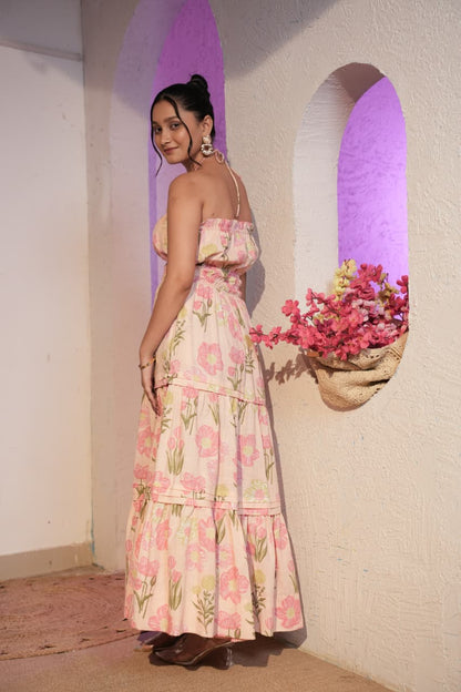 Blush Meadow Dress