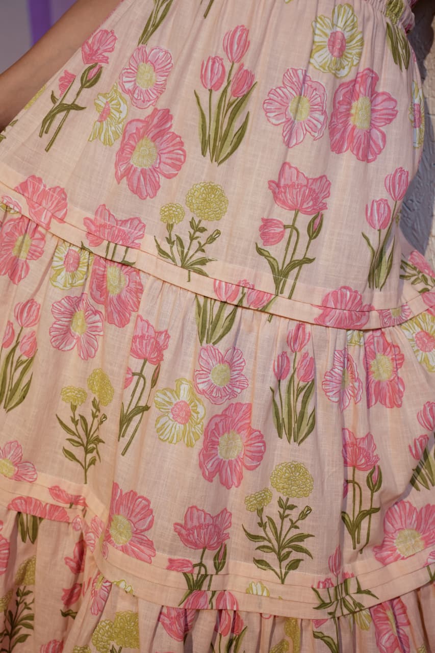 Blush Meadow Dress