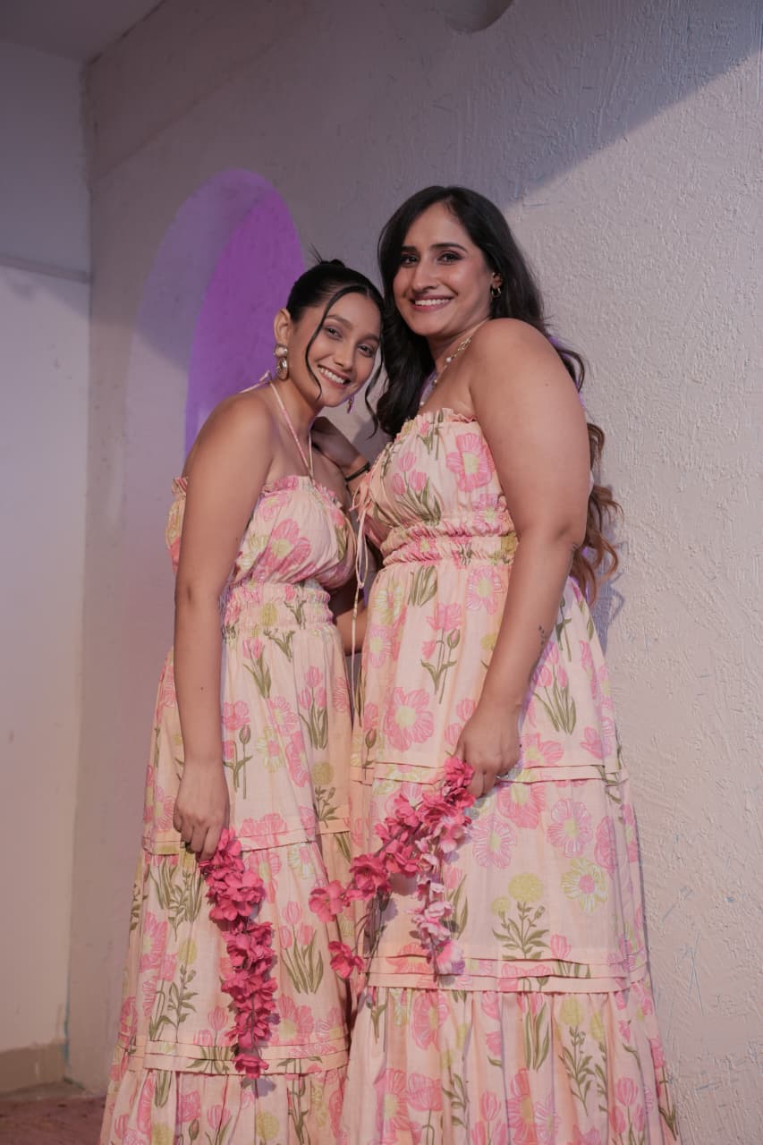 Blush Meadow Dress