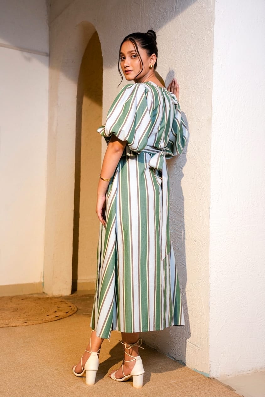 Sea Grove Wrap Dress