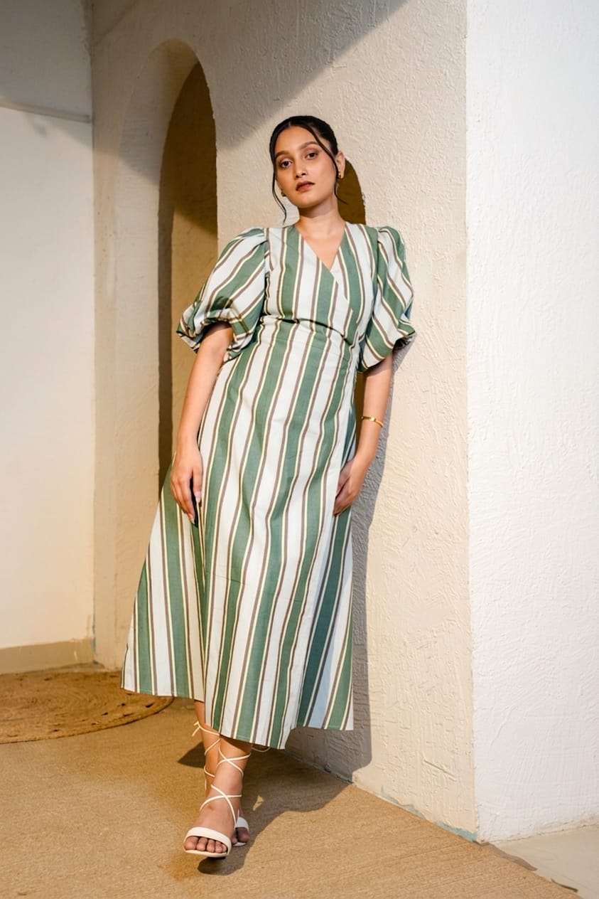 Sea Grove Wrap Dress